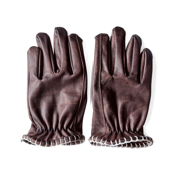 SIGNAL GLOVE�ʥ����ʥ륰�����֡�No.28 BROWN �� WHITE LACE