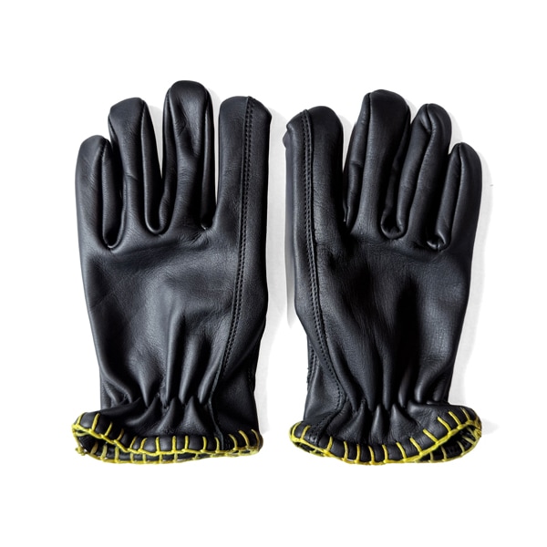 SIGNAL GLOVE�ʥ����ʥ륰�����֡�No.25 BLACK �� YELLOW LACE