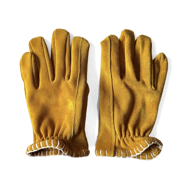 SIGNAL GLOVE�ʥ����ʥ륰�����֡�No.21 YELLOW �� WHITE LACE SUEDE
