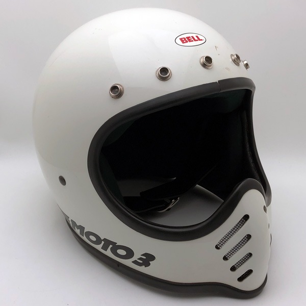 BELL MOTO3 ホワイトL（59〜60㎝） BELL MOTO3 ホワイトL（59〜60㎝） Bell Moto-3 Classic Solid