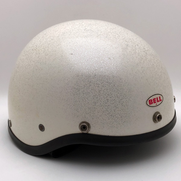 BELL SHORTY WHITE METALFLAKE 61cm