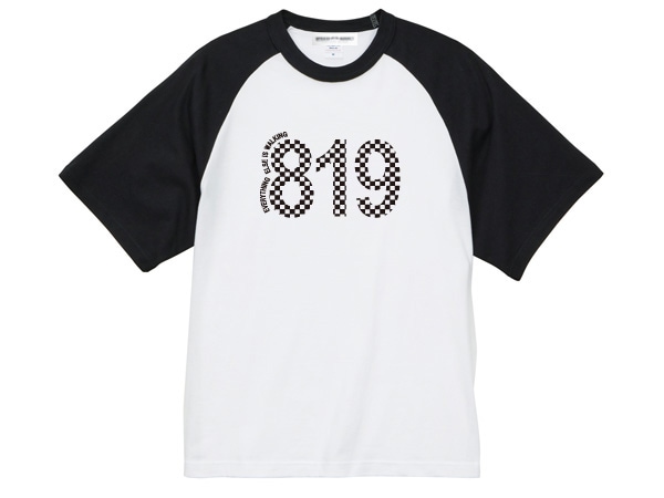 819 Raglan T-shirt��819�饰���T����ġ�WHITE �� BLACK