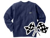 Champion Reverse Weave TYPE CHECKER FLAGS SWEAT�ʥ����ԥ����С����������֥����ץ����å����ե�å��������åȡ�NAVY
