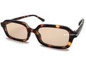 SQUARE NARROW SUNGLASS�ʥ��������ʥ������󥰥饹�ˤ٤ù� �� LIGHT BROWN