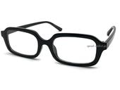 SQUARE NARROW SUNGLASS�ʥ��������ʥ������󥰥饹��BLACK �� CLEAR