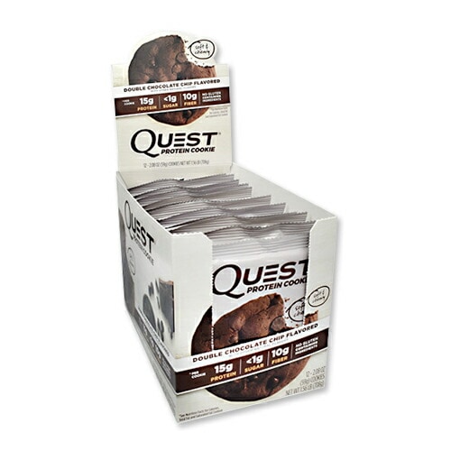プロテインクッキー ダブルチョコレートチップ 12個入 Quest Nutrition プロテインクッキー ダブルチョコレートチップ 12個入 Quest Nutrition