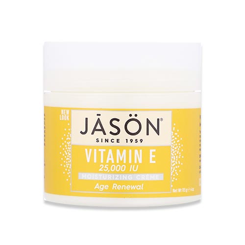 Jason Natural エイジリニューアルビタミンE モイスチャライジングクリーム 25,000IU 113g (4oz) ジェイソン
