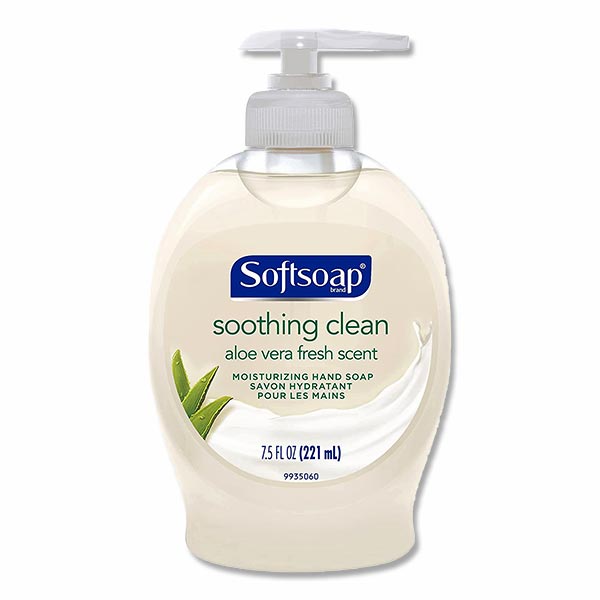 ソフトソープ モイスチャライジング リキッドハンドソープ スージングクリーン アロエの香り 221ml (7.5floz) Softsoap