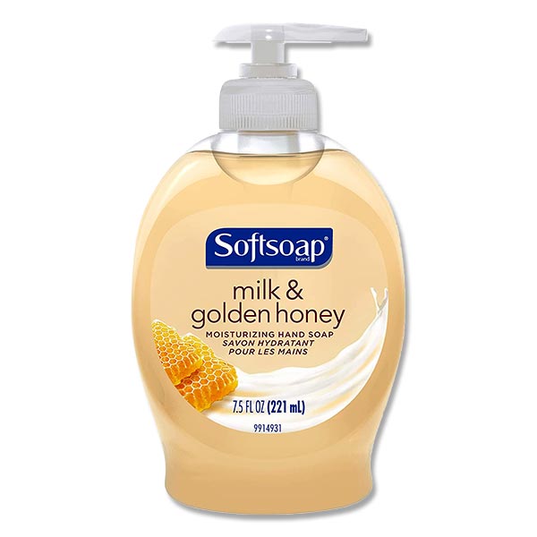 ソフトソープ モイスチャライジング リキッドハンドソープ ミルク&ハニー 221ml (7.5floz) Softsoap