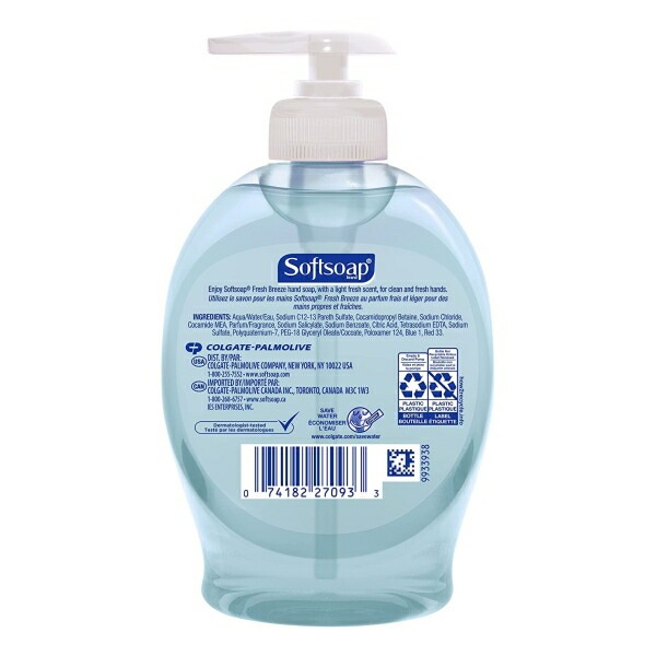 ソフトソープ リキッドハンドソープ フレッシュブリーズ 221ml (7.5floz) Softsoap Liquid Hand Soap
