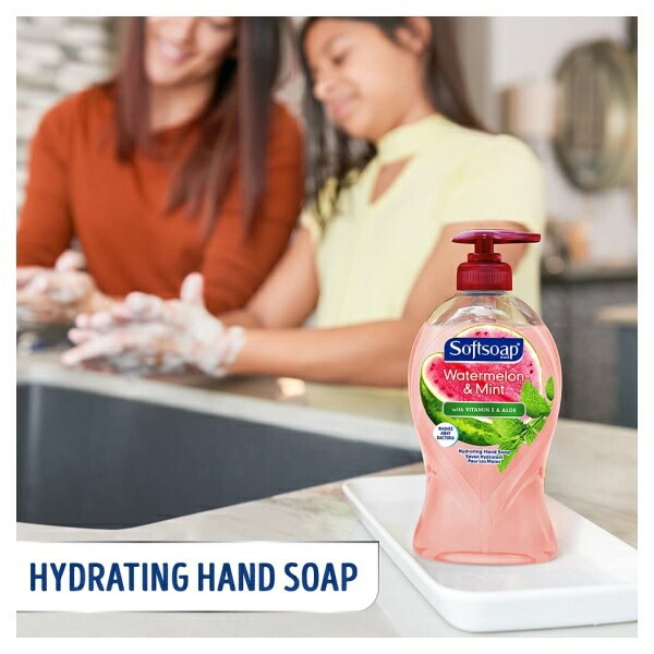ソフトソープ モイスチャライジング リキッドハンドソープ ウォーターメロン&ミント 332ml (11.25floz) Softsoap