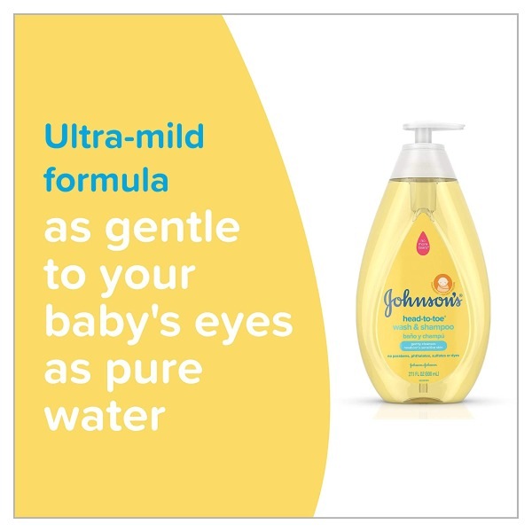 Johnson's ヘッドトゥトー ベビーソープ&シャンプー ベビー用 800ml ジョンソンズ HeadToToe Gentle