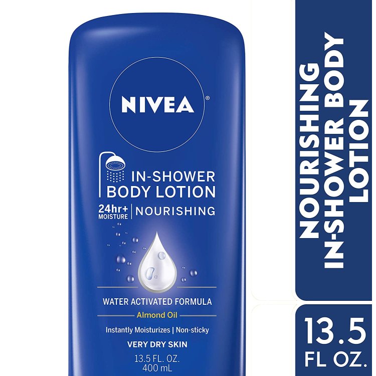 ニベア インシャワーボディーローション 微香性 400ml (13.5oz) NIVEA In Shower Body Lotion 保湿