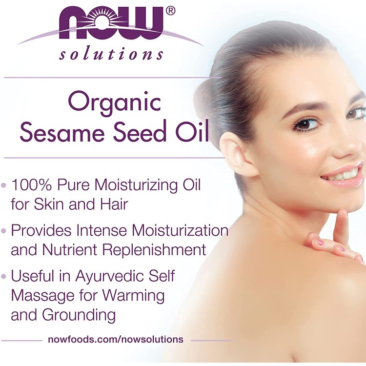 ナウフーズ オーガニック セサミシードオイル 237ml (8floz) Now Foods ORGANIC SESAME SEED OIL