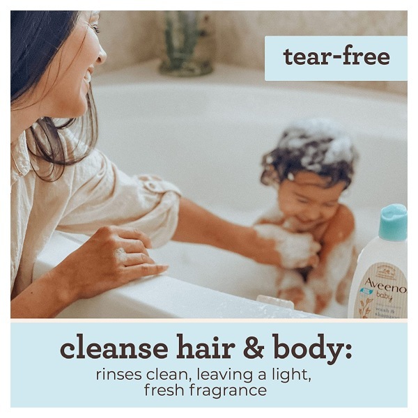 アビーノ ベビー ウォッシュ&シャンプー 976ml (33floz) Aveeno Baby Daily Moisture Body