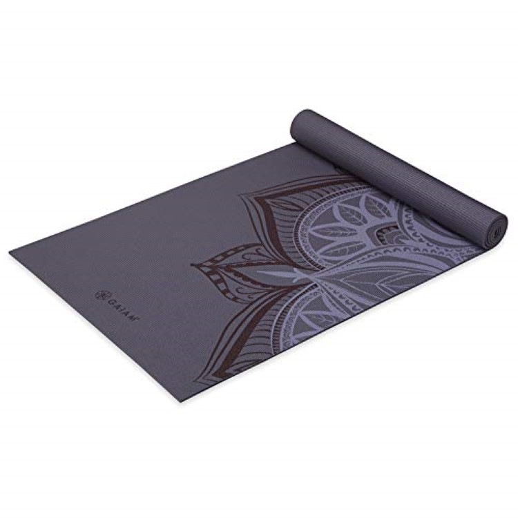 ガイアム プレミアム ポイント ヨガマット オーベルジーヌ 4mm GAIAM Premium Point Yoga Mat