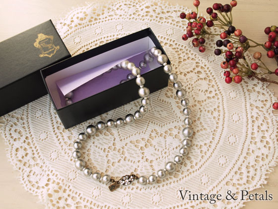 �Υͥ��ݥ�OK�� Vintage&Petals (������ơ��� ����� �ڥ��륹) ���åȥ�ѡ��� �ͥå��쥹 �����ѥ󥷥�С�