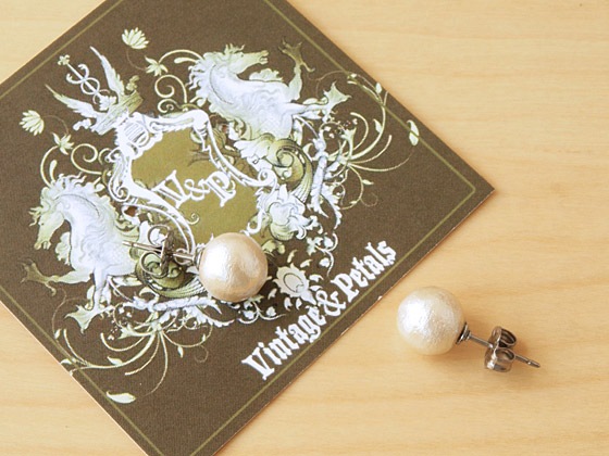 �Υͥ��ݥ�OK�ϡ�Vintage&Petals (������ơ��� ����� �ڥ��륹) ���åȥ�ѡ���8mm �ԥ���