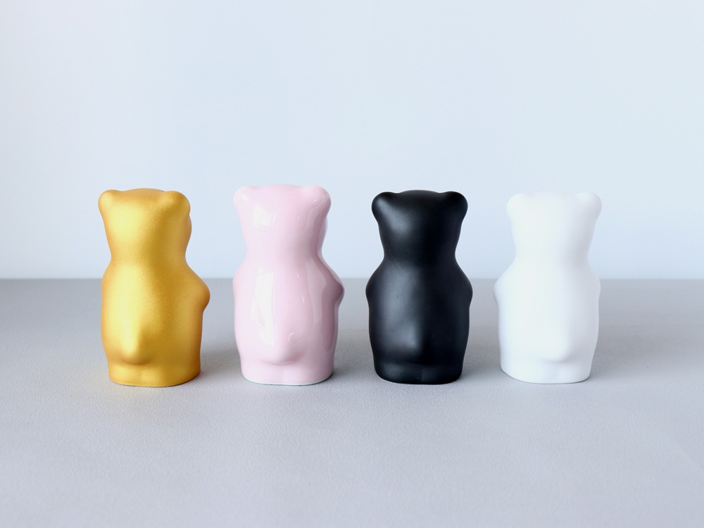 ����Ʋ momoco bear�� ��⥳�٥� �� sumiblack��mica gold��baby pink��sugar white