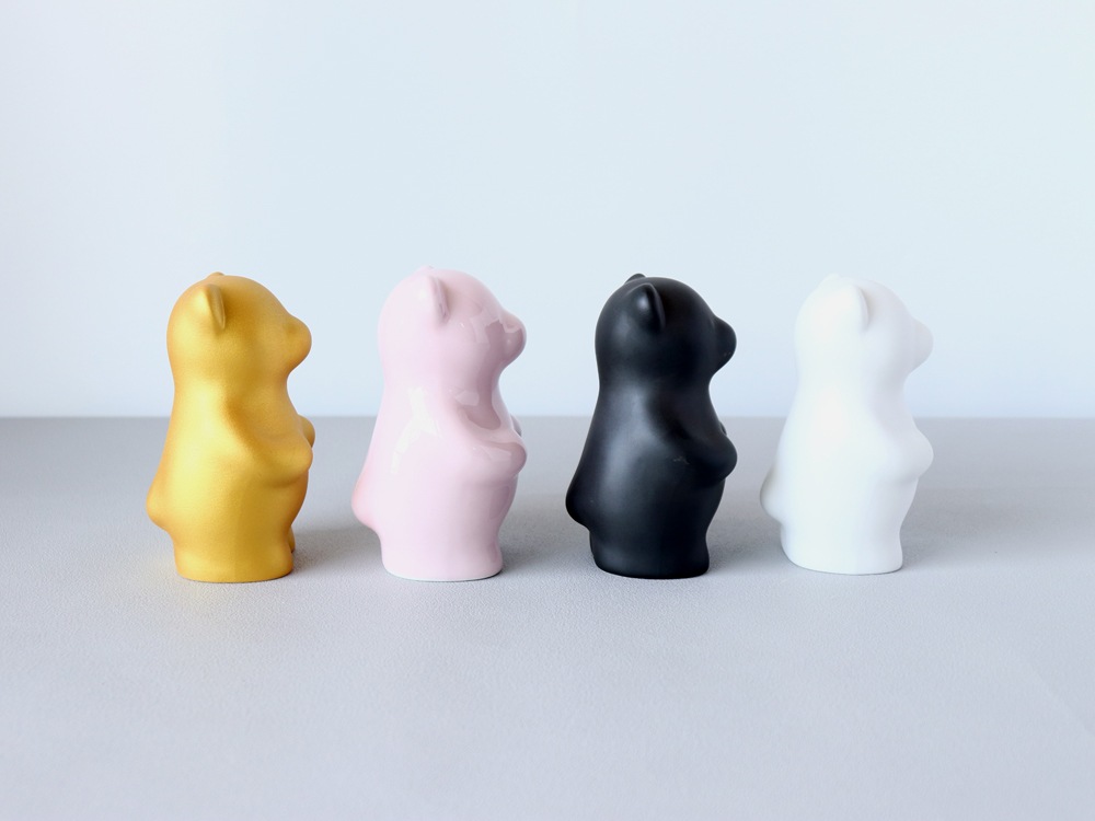 ����Ʋ momoco bear�� ��⥳�٥� �� sumiblack��mica gold��baby pink��sugar white