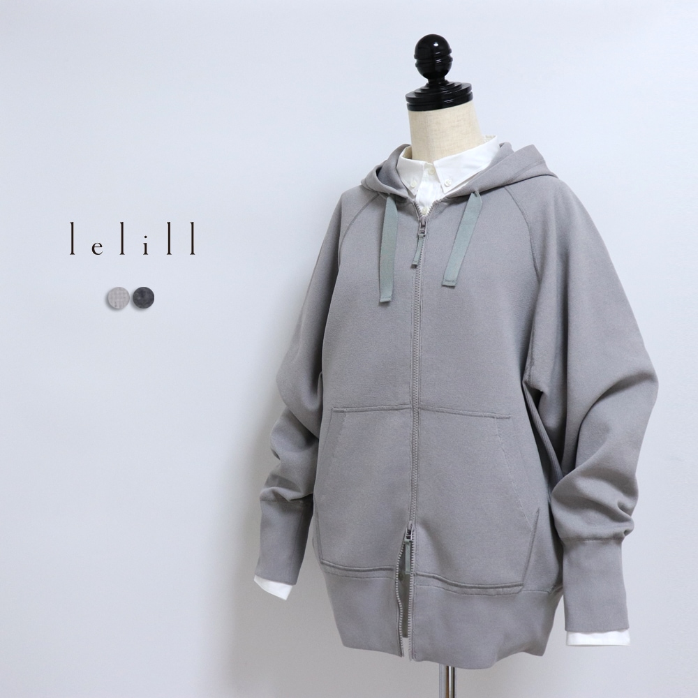 lelill�ʥ���� �� �ϥ��ƥ��˥åȥա��ǥ��� THE HIGHTECH KNITHOODIE