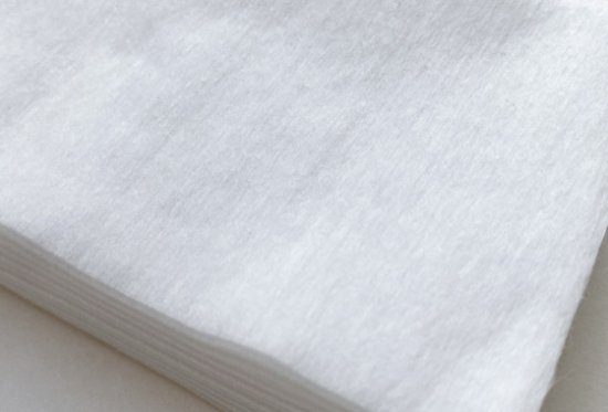 オーガニックコットン100％ (8cmx12cm） (化粧コットン・おしりふき)