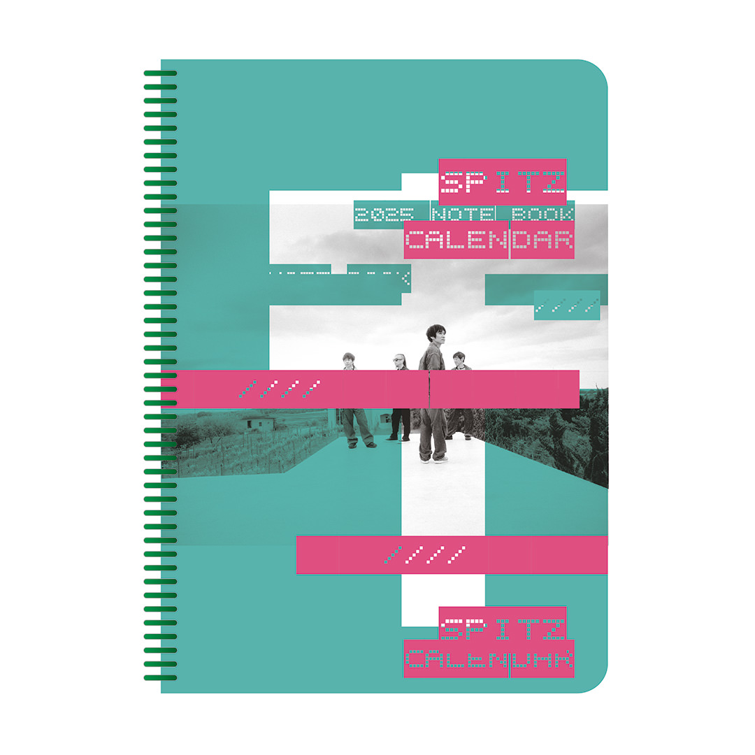 2025年カレンダー ノートブックタイプ