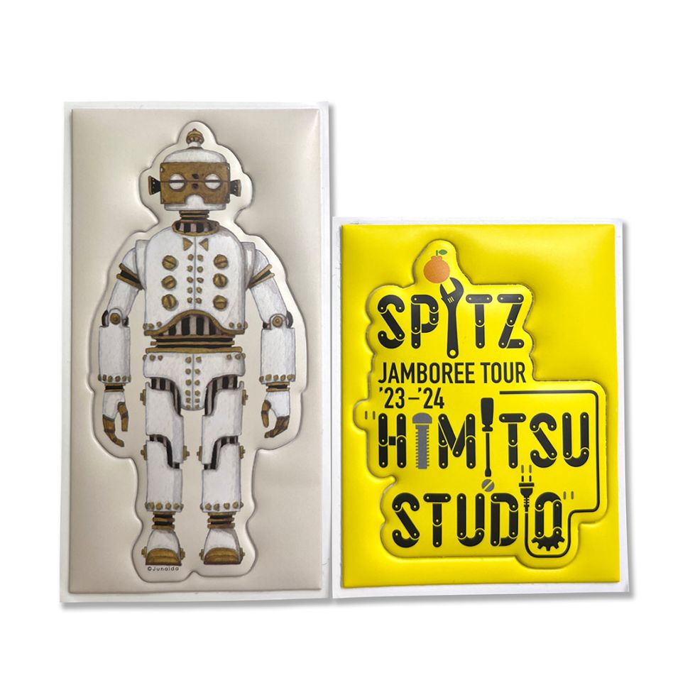 HIMITSU STUDIO ぷくぷくステッカー2種セット