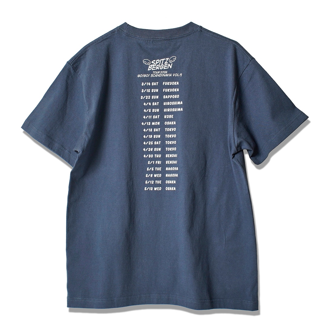 GOスカ9王道Tシャツ | 2026 GO!GO!スカンジナビア vol.9 | Spitz