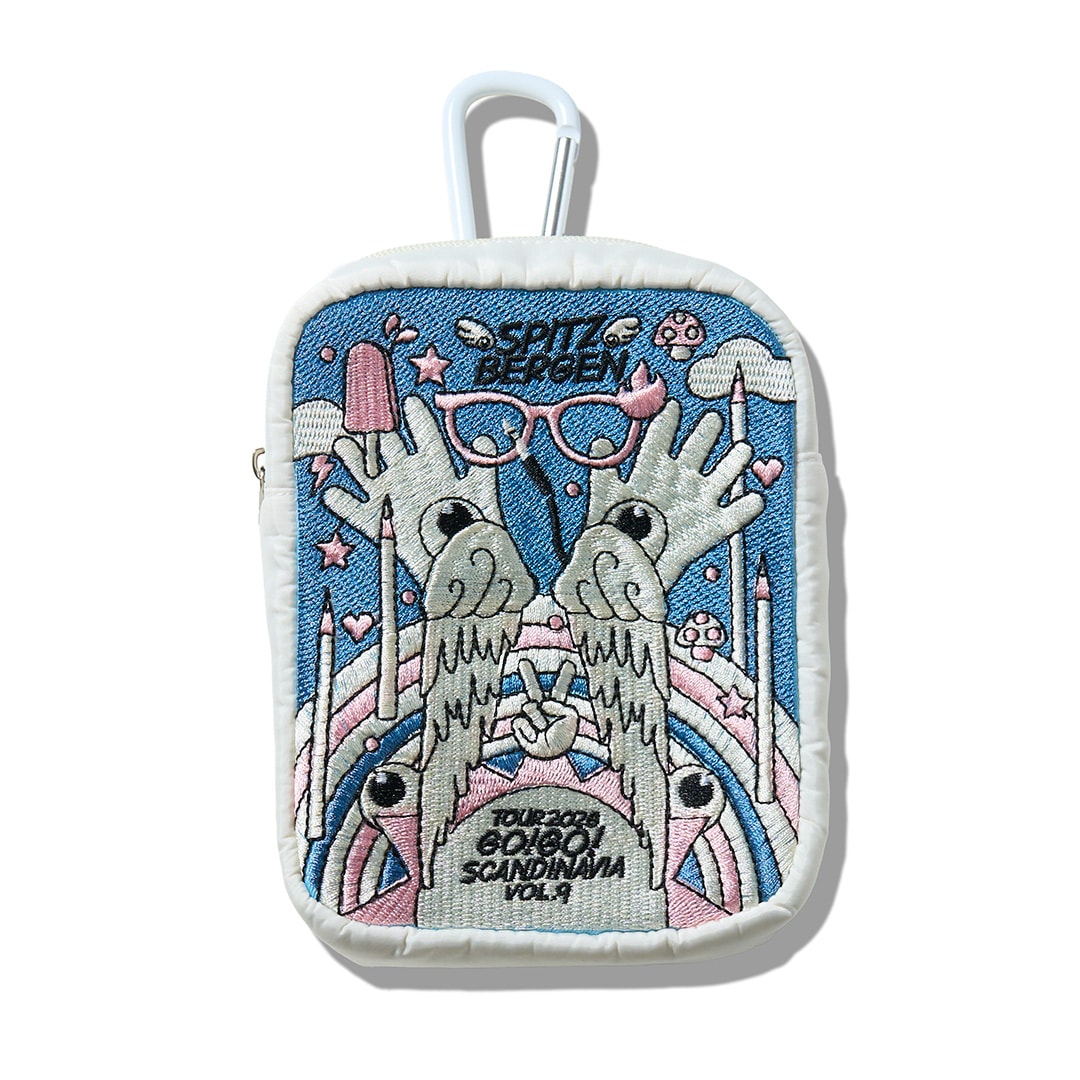 SPITZ スピッツ　ゴースカ9 祝祭　ポーチ 祝祭刺繍ポーチ | 2026 GO!GO!スカンジナビア vol.9 | Spitz Official