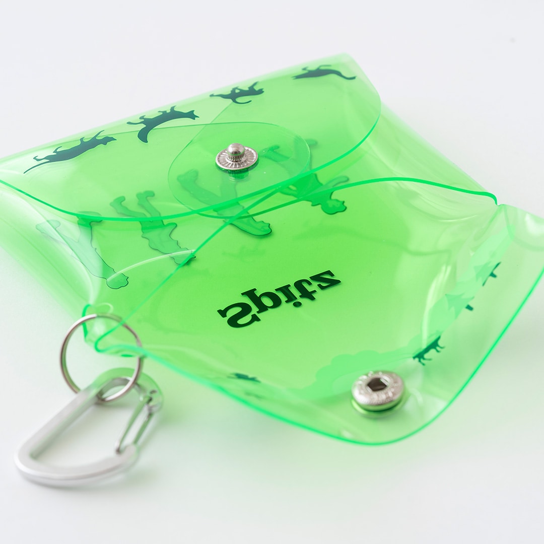 2024年夏グッズ ゆる森散歩道 クリアマルチケース スピッツ ゆる森散歩道 クリアマルチケース ランナー RUNNER