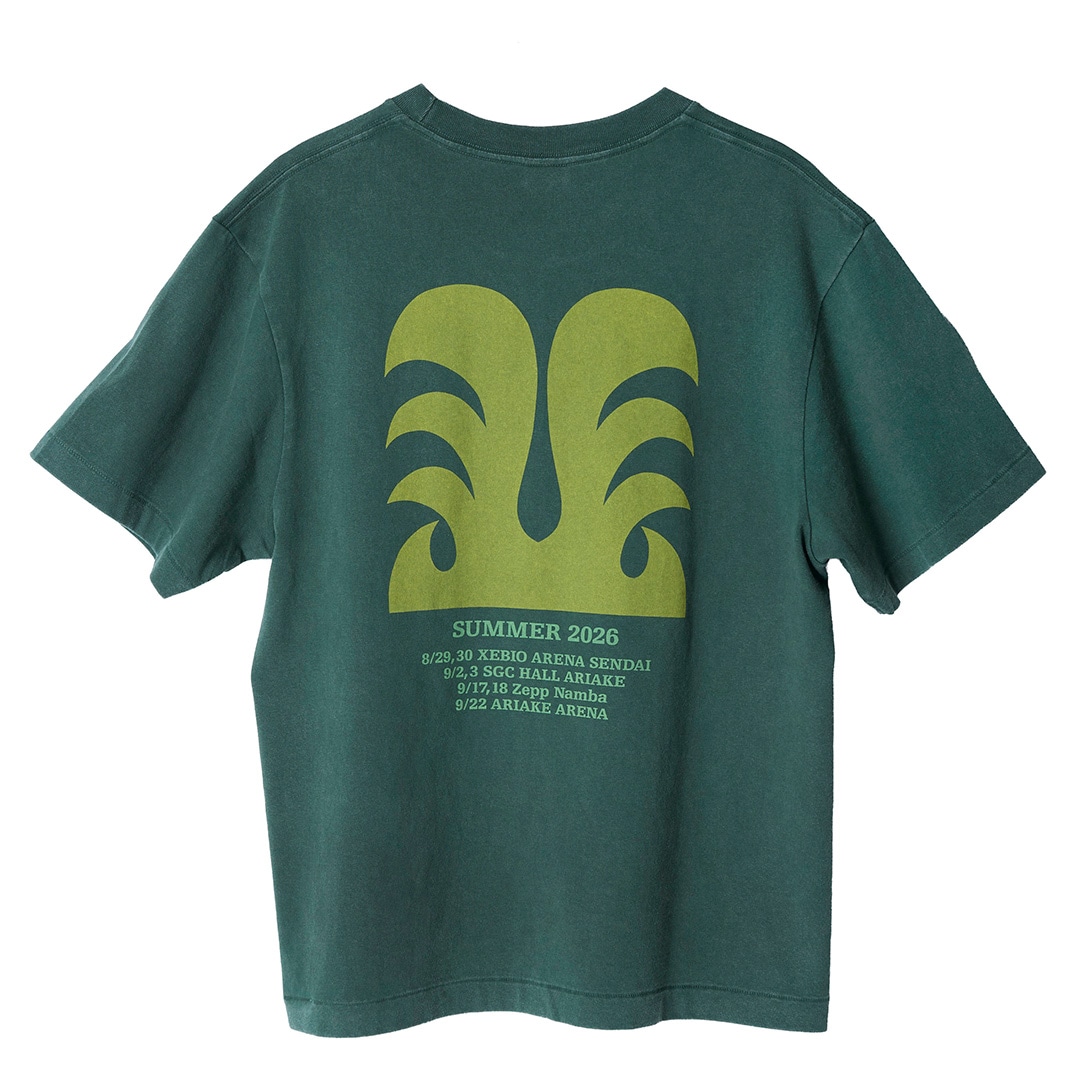 切り絵風ビッグウェーブTシャツ