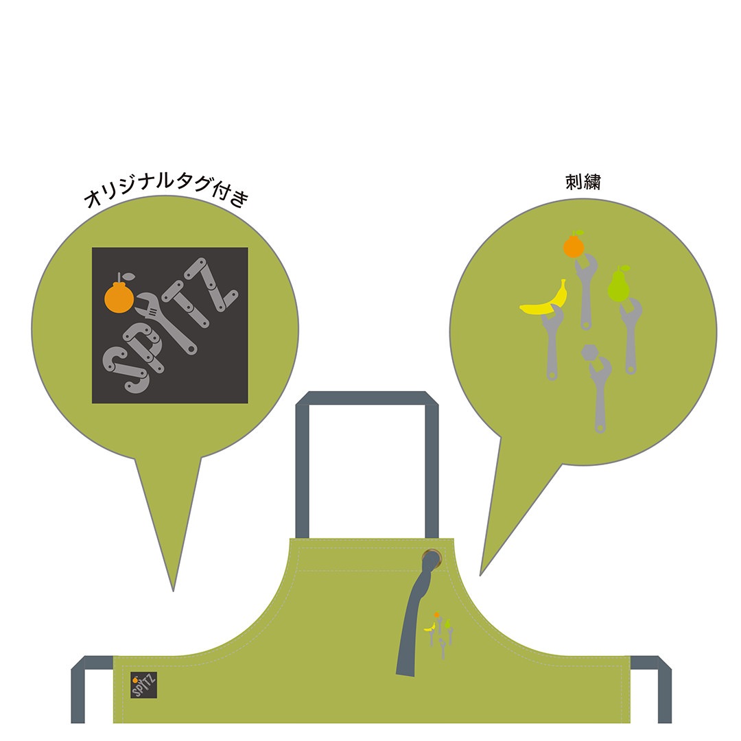 HIMITSU STUDIO エプロン
