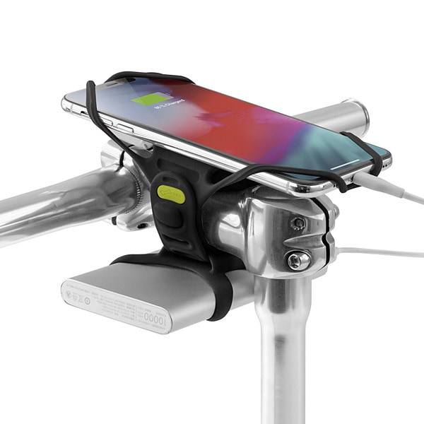 アシスト自転車　バッテリー2個　携帯ホルダー付き 楽天市場】Bone 自転車 スマホホルダー + モバイルバッテリー