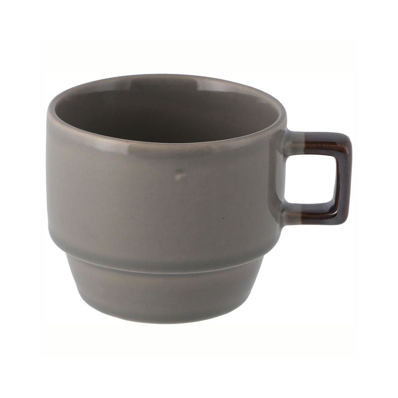 [2個]スタッキングマグアリビオ330ml(ライトグレー)　　