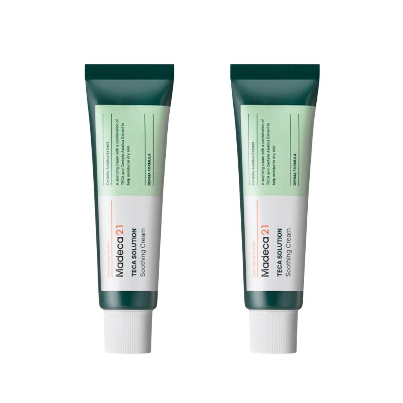 【直送品（買い合わせ不可）】[2個]Madeca21 (マデカ21) テカ ソリューション スージング クリーム　50ml　