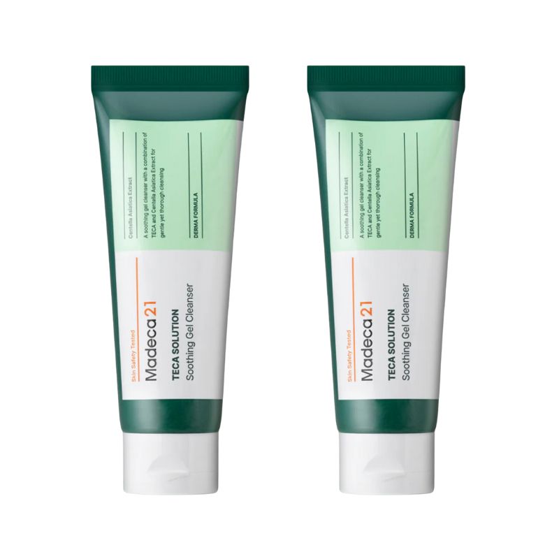 【直送品（買い合わせ不可）】[2個]Madeca21 (マデカ21) テカ ソリューションスージングジェルクレンザー　100ml　