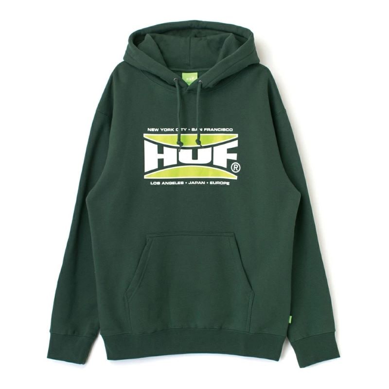 XXLサイズ HUF メンズ PF00519 FOREST GREEN　　