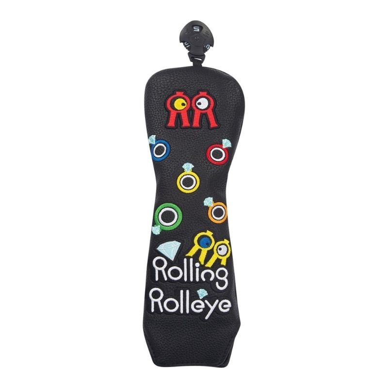 【直送品】Rolling Rolleye ビッグロゴ ユーティリティカバー ブラック　　
