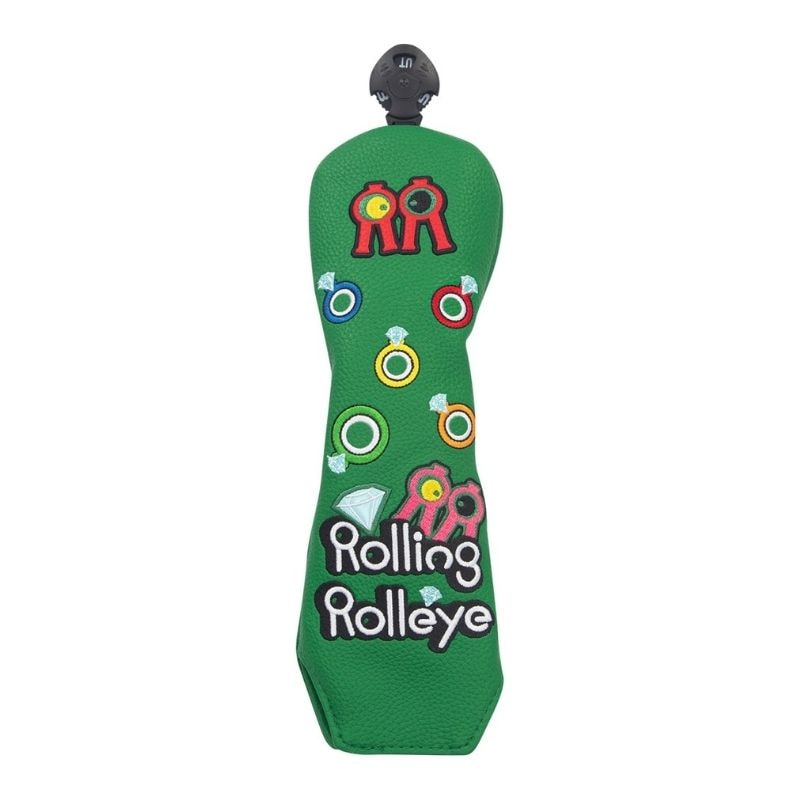 【直送品】Rolling Rolleye ビッグロゴ ユーティリティカバー グリーン　　