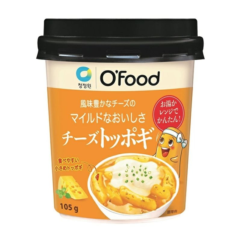 [6個]大象ジャパン O'Food チーズトッポギ　105g　賞味期限2025.12.17