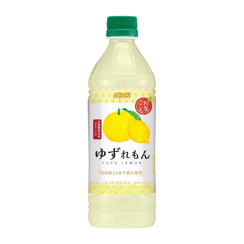 [送料無料][24本]ダイドードリンコ 和果ごこちゆずれもん　500ml　賞味期限2026.08.31【賞味期限間近】