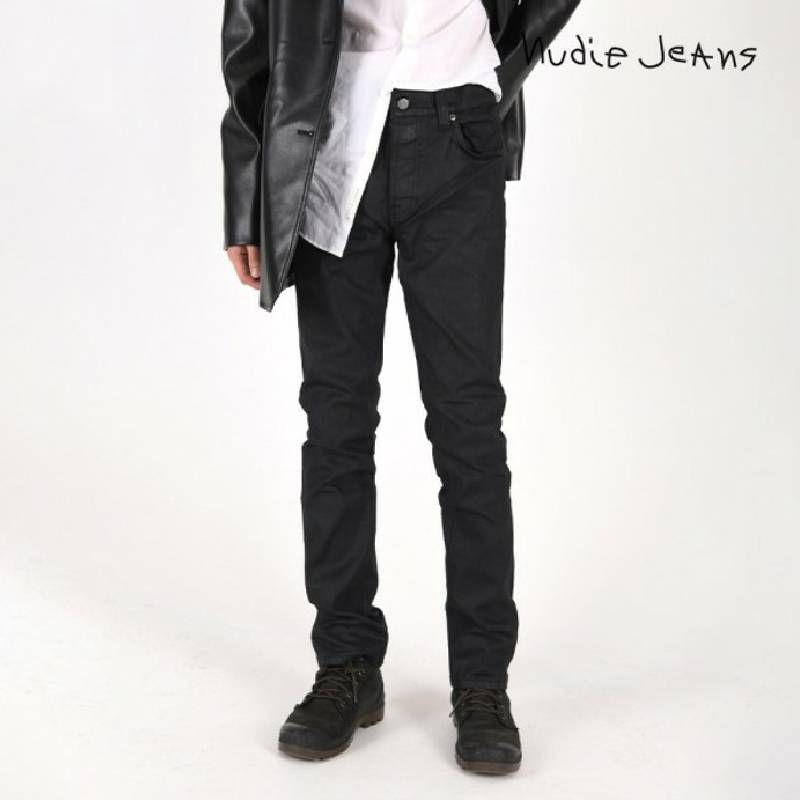 【W30_L32】Nudie jeans  メンズ Grim Tim Back II Balck_113505　　