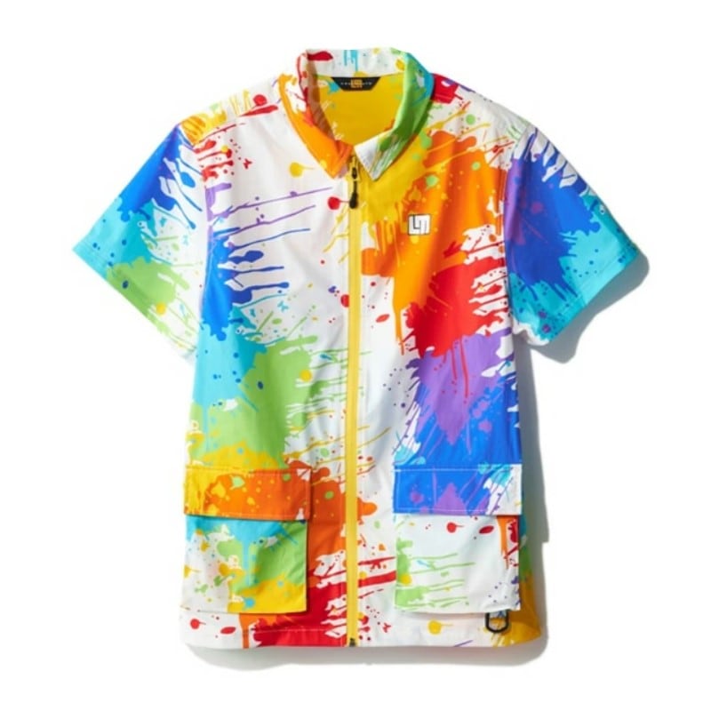 【Lサイズ】LOUDMOUTH レディース ハイブリッドシャツ（001）　　