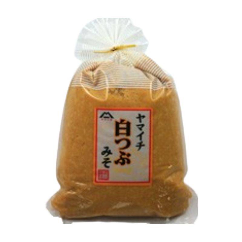 [2個]ヤマイチ 白つぶ味噌　1kg　賞味期限2026.05.21