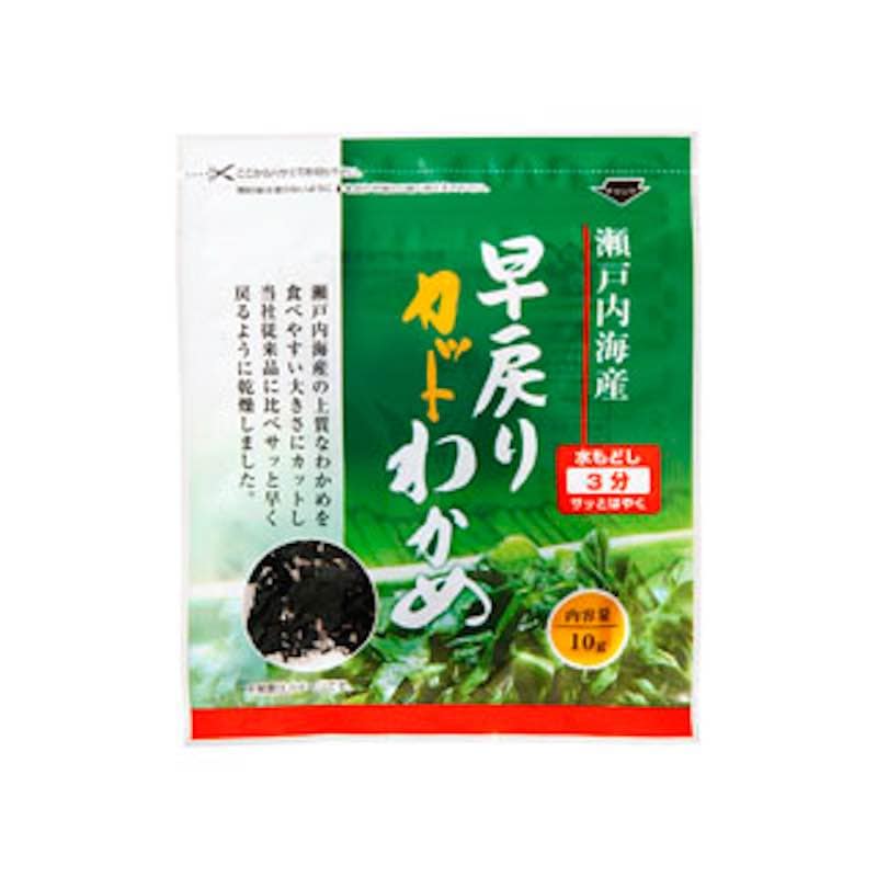 [5個]泉利 国内産早戻カットわかめ　10g　賞味期限2026.03.01