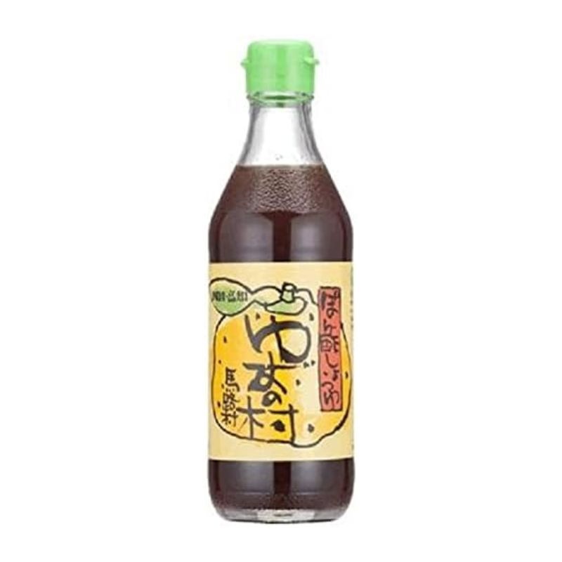 [3本]馬路村農業協同組合 ぽん酢しょうゆ ゆずの村　360ml　賞味期限2026.02.27【賞味期限間近】