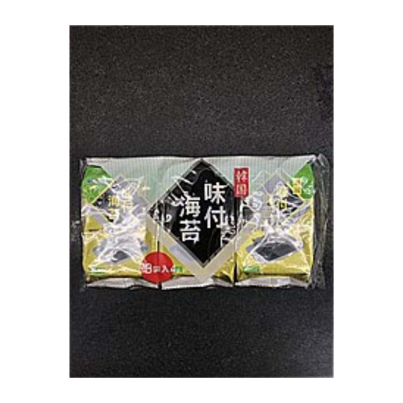 [2個]金原海苔店 韓国味付海苔　8切6枚×3袋入り　賞味期限2026.05.25【賞味期限間近】