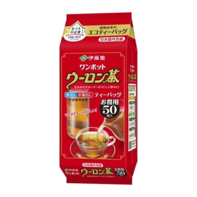 [5個]伊藤園 ワンポットウーロン茶 エコティーバッグ　50袋　賞味期限2027.04.30