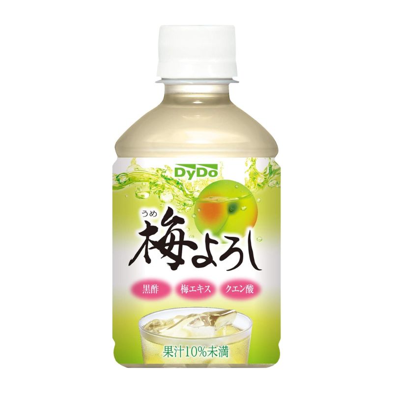 [24本]ダイドードリンコ 梅よろし　280ml　賞味期限2026.06.30